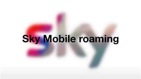 using my sky mobile abroad|sky mobile roaming 2021.